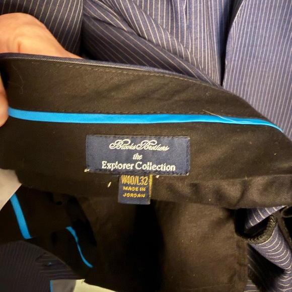 Brooks Brothers Explorer Navy Pinstripe Suit 46R - Picture 5 of 8